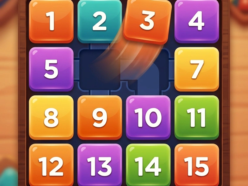 15 Puzzle Sliding