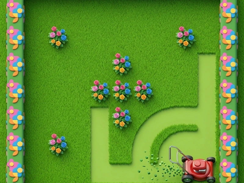 Puzzlescript Lawnmower